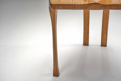  Mattes Nebeling Pair of Organic Elm Chairs by Mattes Nebeling Germany Early 21st Century