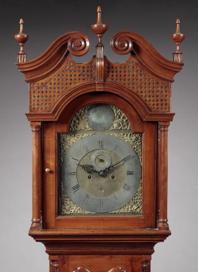  Matthew Edgerton CHIPPENDALE TALL CASE CLOCK