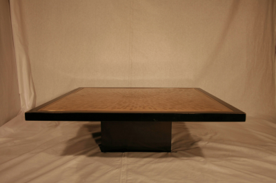  Maud Etched brass square Coffee table by Maud