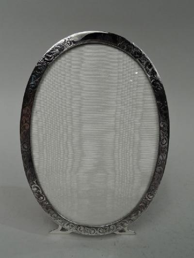  Mauser Mfg Co Lovely Antique American Edwardian Art Nouveau Oval Picture Frame