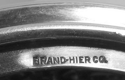  Mauser Mfg Co Set of 6 American Hanau Style Sterling Silver Highball Holders