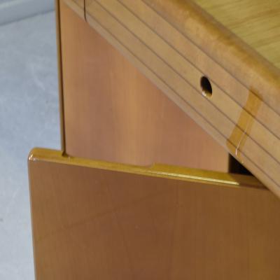  Maxalto Maxalto Style Sideboard Cherry Wood Mid Century Modern Italy 1976