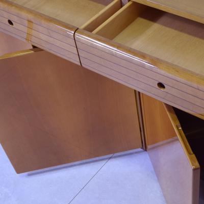  Maxalto Maxalto Style Sideboard Cherry Wood Mid Century Modern Italy 1976