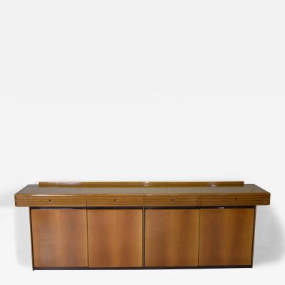  Maxalto Maxalto Style Sideboard Cherry Wood Mid Century Modern Italy 1976
