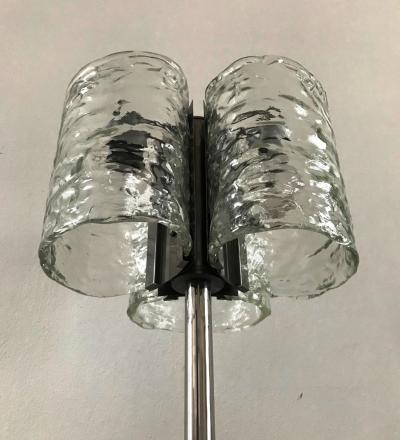 Mazzega Murano 1970s Mazzega Floor Lamp