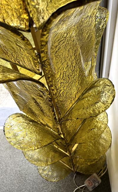  Mazzega Murano Cactus Floor Lamp Murano Glass by Carlo Nason for Mazzega Italy 1970s