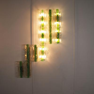  Mazzega Murano Carlo Nason sconces sculpture for Mazzega 1960s 