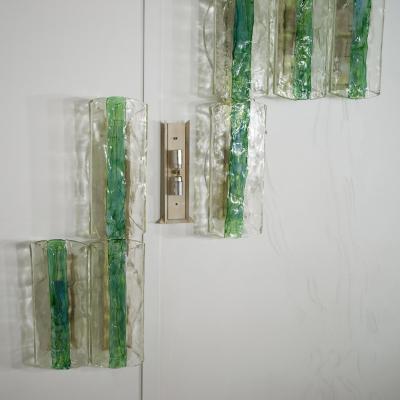  Mazzega Murano Carlo Nason sconces sculpture for Mazzega 1960s 