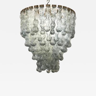  Mazzega Murano Chandelier ceiling light Mazzega Murano Italy circa 1960