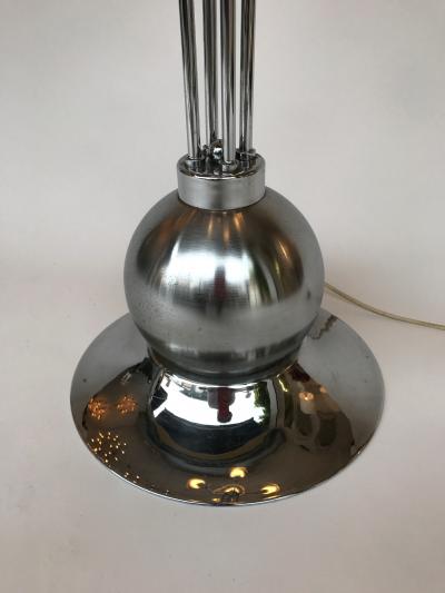  Mazzega Murano Floor Lamp Flower Murano Glass and Metal Italy 1970s