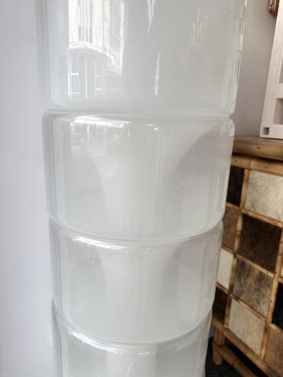  Mazzega Murano Floor Lamp LT316 Murano Glass by Carlo Nason for Mazzega Italy 1970s