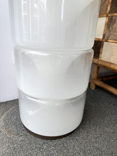  Mazzega Murano Floor Lamp LT316 Murano Glass by Carlo Nason for Mazzega Italy 1970s