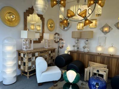  Mazzega Murano Floor Lamp LT316 Murano Glass by Carlo Nason for Mazzega Italy 1970s