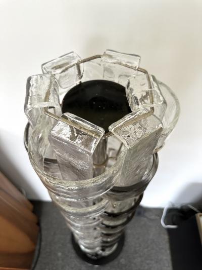  Mazzega Murano Floor Lamp LT378 Murano Glass by Carlo Nason for Mazzega Italy 1970s