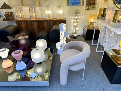  Mazzega Murano Floor Lamp LT378 Murano Glass by Carlo Nason for Mazzega Italy 1970s