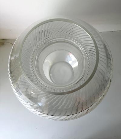  Mazzega Murano LT 353 Egg Lamp Vase Murano Glass by Mazzega Italy 1970s