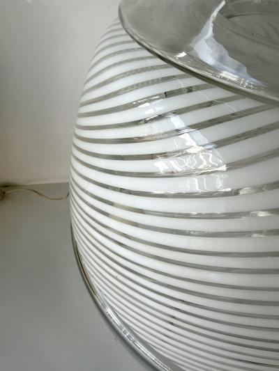  Mazzega Murano LT 353 Egg Lamp Vase Murano Glass by Mazzega Italy 1970s