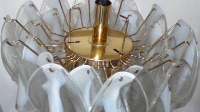  Mazzega Murano Lovely Mazzega Chandelier 1970