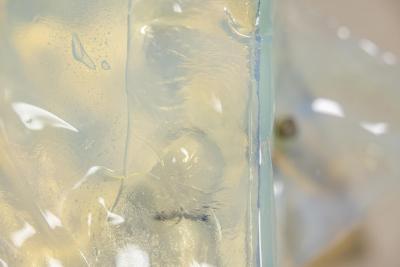  Mazzega Murano Mazzega Wall Lamp In Light Blue Murano Glass Italy 1970s