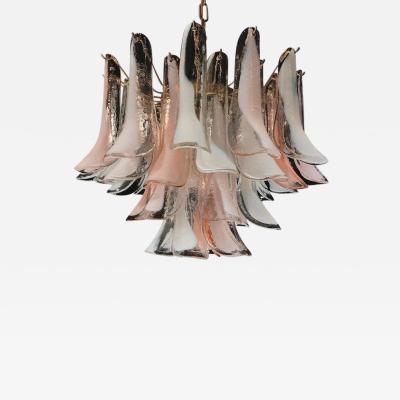  Mazzega Murano Murano Petals Chandelier by Mazzega 1980s