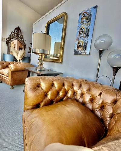  Mazzega Murano Murano ice glass and chrome wall light sconces by Mazzega