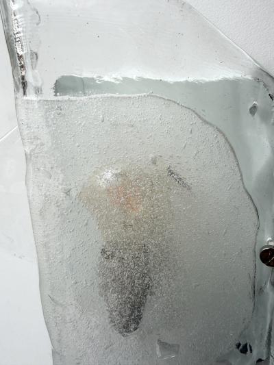  Mazzega Murano Sconce LP253 Murano Glass by Carlo Nason for Mazzega Italy 1970s