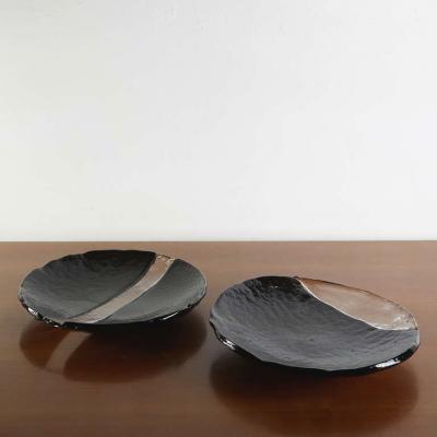  Mazzega Murano Set of Two Murano Glass Centerpieces by Mazzega