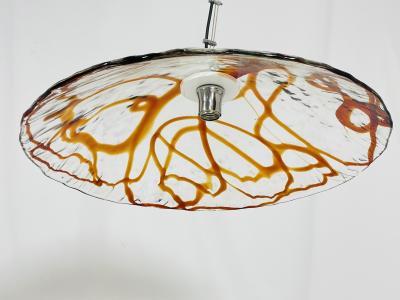 Mazzega Murano Vintage Murano Glass Chandelier by Mazzega Italy 1960s