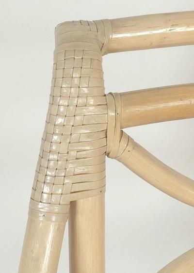  McGuire Furniture John and Elinor McGuire Pair of Vintage McGuire Armchairs circa 1980 Two pairs available