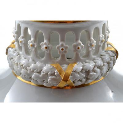  Meissen 1924 Meissen Porcelain Lidded Urn