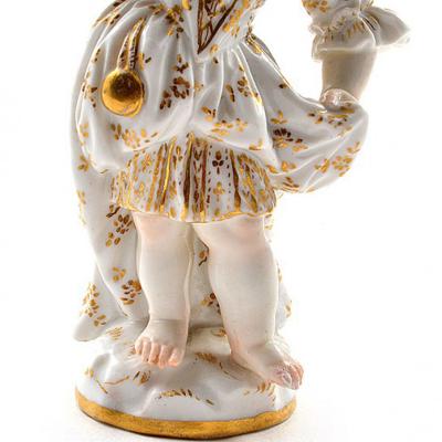  Meissen Meissen Porcelain Figurine of a Child Girl with a Cup