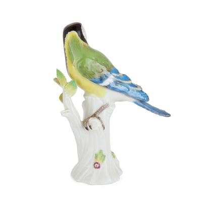  Meissen Porcelain Manufactory Collection of four Meissen porcelain bird models