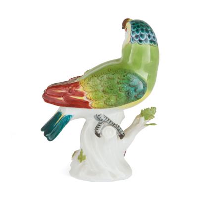  Meissen Porcelain Manufactory Collection of four Meissen porcelain bird models