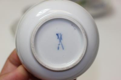  Meissen Porcelain Manufactory Meissen Porcelain Coffee Set for 6 1920s Germany