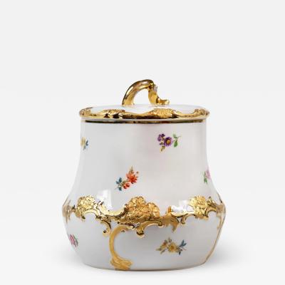  Meissen Porcelain Manufactory Meissen Porcelain Cookie Jar