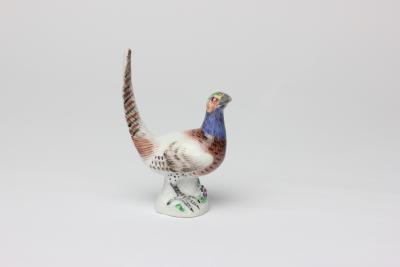  Meissen Porcelain Manufactory Meissen Porcelain Miniature Pheasant Bird Figurine 20th Century Germany