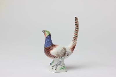  Meissen Porcelain Manufactory Meissen Porcelain Miniature Pheasant Bird Figurine 20th Century Germany