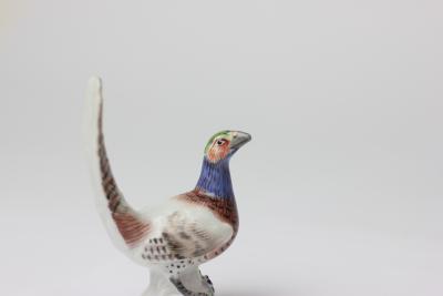  Meissen Porcelain Manufactory Meissen Porcelain Miniature Pheasant Bird Figurine 20th Century Germany