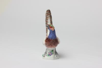  Meissen Porcelain Manufactory Meissen Porcelain Miniature Pheasant Bird Figurine 20th Century Germany