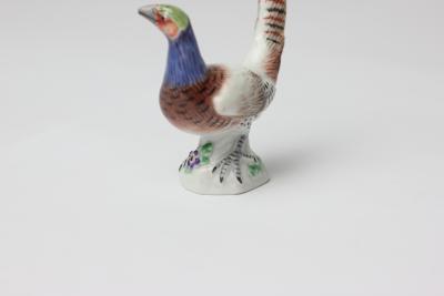  Meissen Porcelain Manufactory Meissen Porcelain Miniature Pheasant Bird Figurine 20th Century Germany