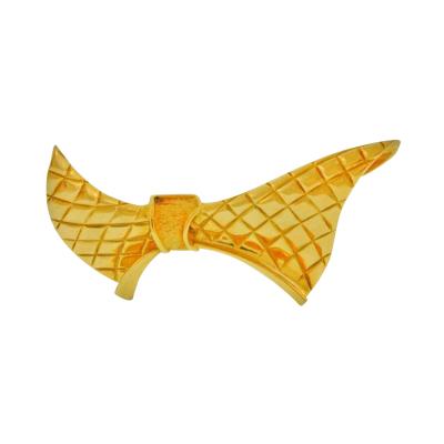  Mellerio dits Meller MELLERIO PARIS ASYMETRICAL BOW PIN
