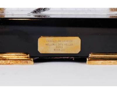  Mellerio dits Meller Mellerio Paris French Gold Diamonds Silver Lapis and Obsidian Polo Player