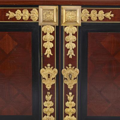  Mercier Fr res Gilt bronze mounted mahogany side cabinet by Mercier Freres