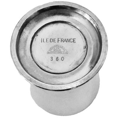  Meriden Silver Plate Co Ille de France Cocktail Shaker 6 Cups by Meriden Silver Plate Co 