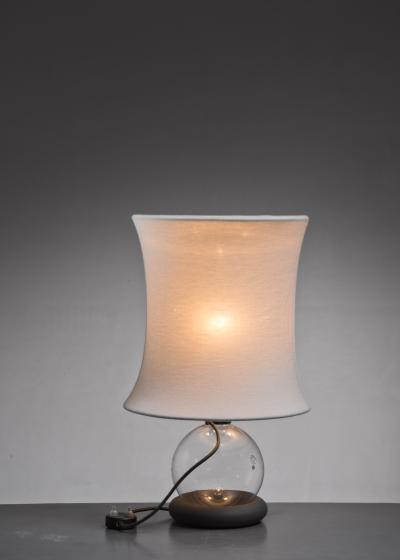  Meroni Gianfranco Frattini Lotus Table Lamp for Meroni Italy 1960s