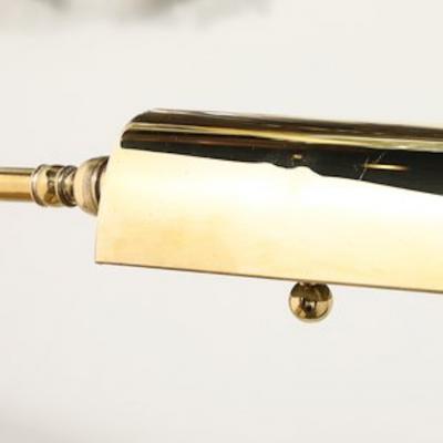  Metalarte Mid Century Modernist Hansen Retractable Brass Metal Sconce by Metalarte