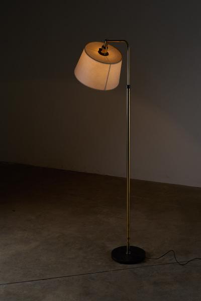  Metalarte Model 3396 Adjustable Brass Floor Lamp 1960s