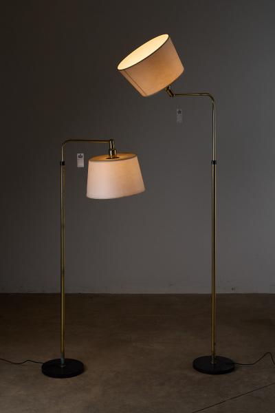  Metalarte Model 3396 Adjustable Brass Floor Lamp 1960s