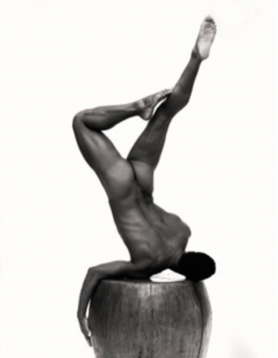  Michael Childers Alvin Ailey Dancer on Tree Trunk 1980