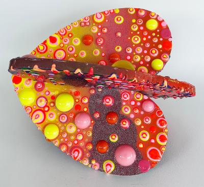  Michael Gitter Acrylic Epoxy Love Sculpture Artists Michael Gitter and Jillian Whelan